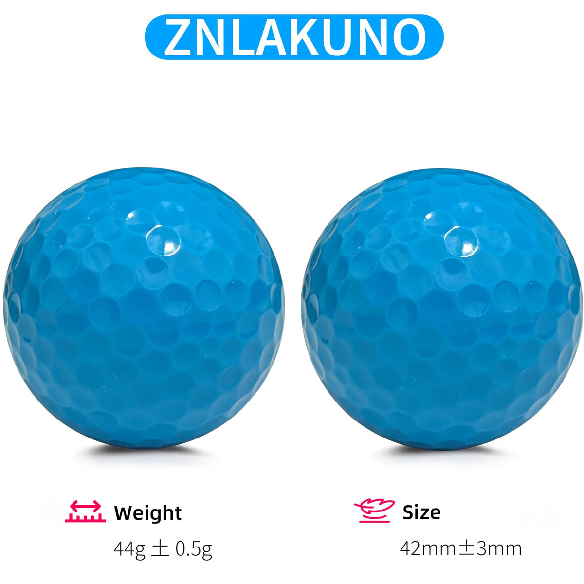 ZNLAKUNO Surlyn-cover durability highlighted for long-lasting practice sessions.