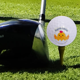 ZNTU Easter golf balls with chick design ideal for casual Easter rounds