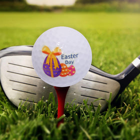 ZNTU Easter golf balls with Happy Easter print for cheerful courses