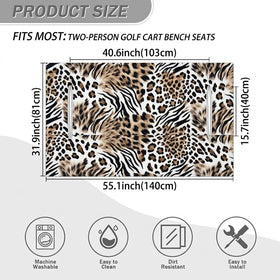 ZOCOZY microfiber seat-cover closeup shows soft, durable fabric.