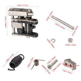 Zohisin metal brake pawl replacement part, designed for wear resistance
