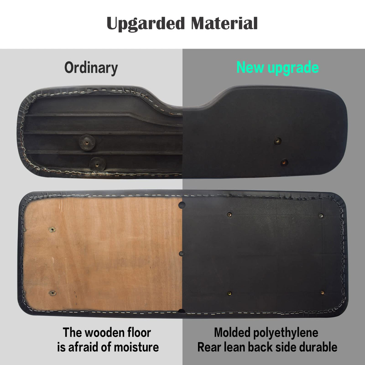 ZOOMYIN memory foam core cushions absorb shocks on rough golf course terrain