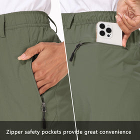 Zooxing armygreen water‑resistant fabric supports light rain and splashes.