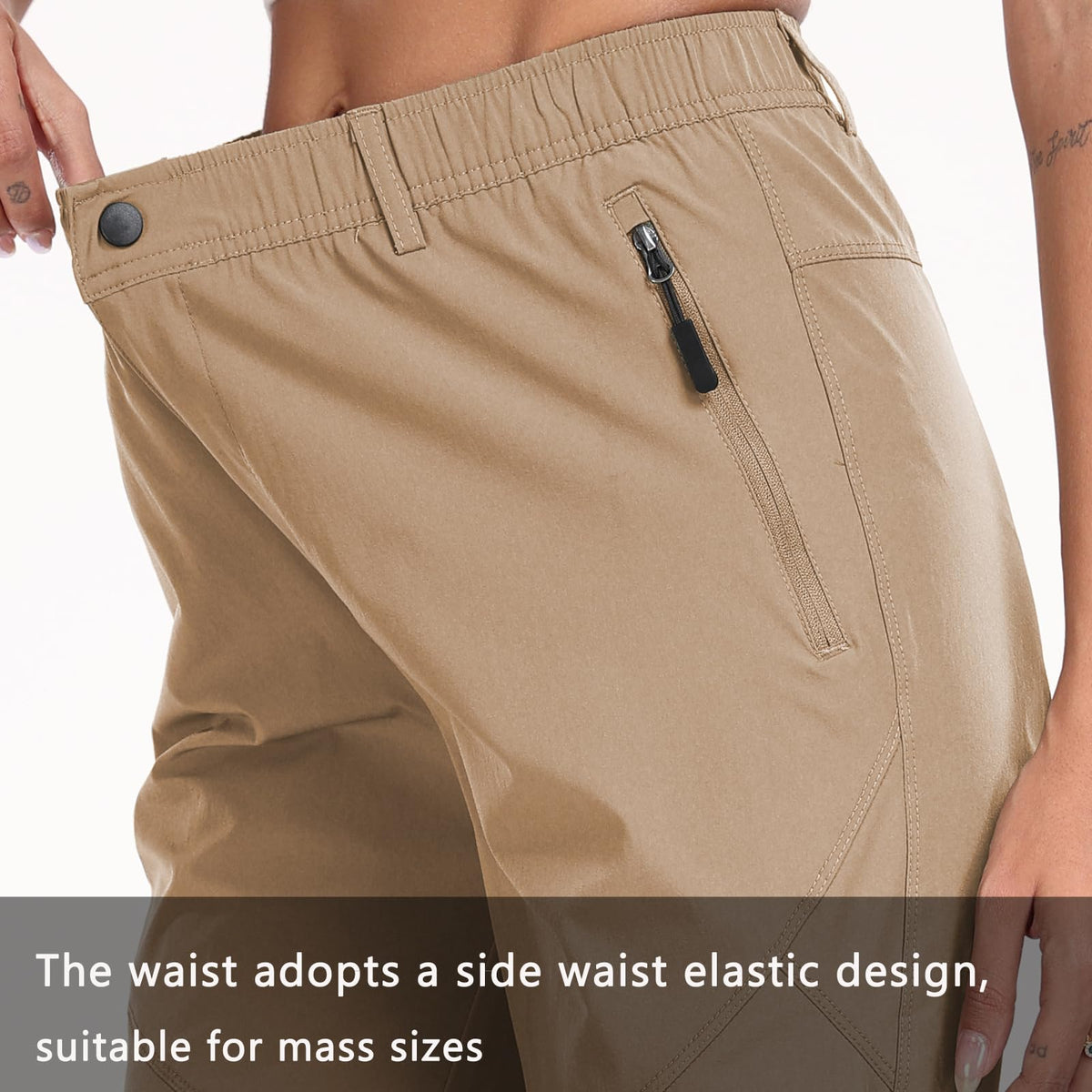 ZOOXING pants featuring articulated knees for increased mobility.