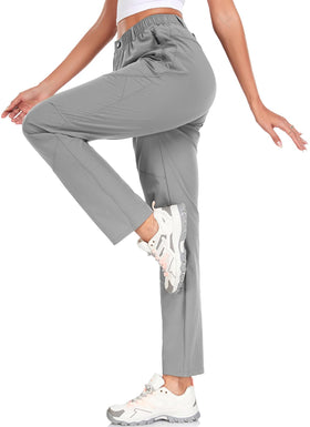ZOOXING womens golf pants UPF50 protection for sunny days on the course.