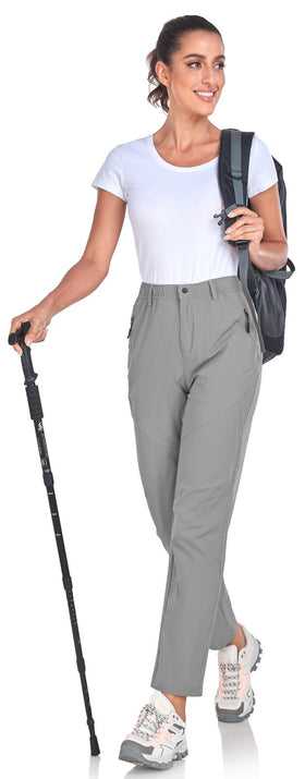 ZOOXING womens golf pants lightweight travel-friendly fabric for on-the-go wear.