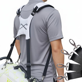 Zorslesy golf bag straps featuring detachable swivels for quick replacement.