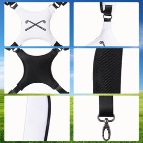 Zorslesy straps enable easy installation on buckle-style bags.