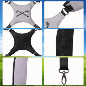 Zorslesy universal-fit design works on bags with four attachment points.