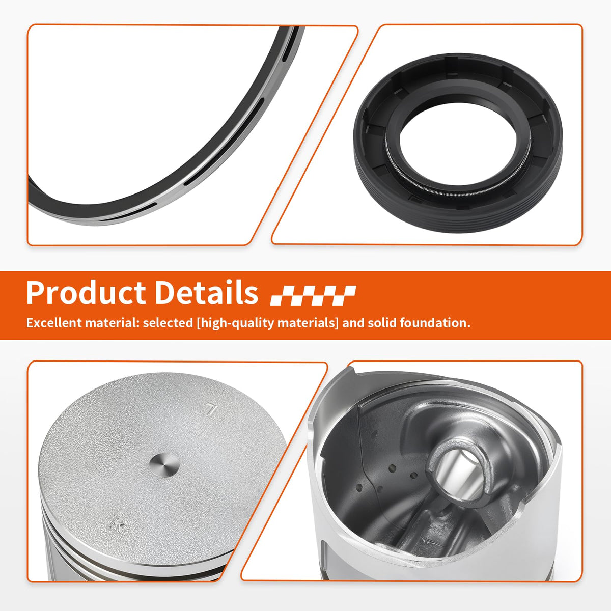 Zozoye crankcase base gasket kit helps prevent leaks and engine wear