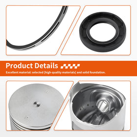 Zozoye crankcase base gasket kit helps prevent leaks and engine wear
