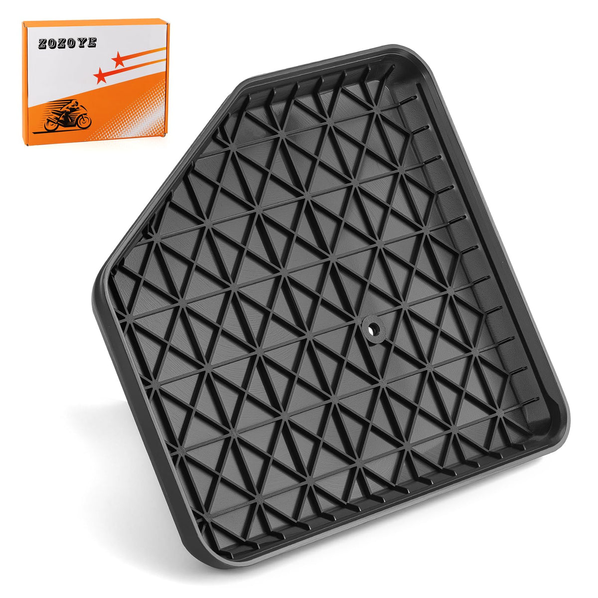 Zozoye enhanced airflow box cover inside view emphasizes protection of components.