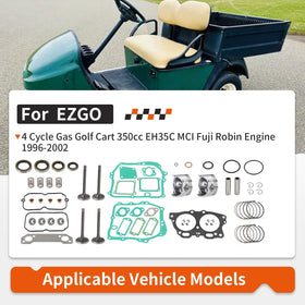 Zozoye EZGO 350cc gasket seal kit for reliable sealing and maintenance.