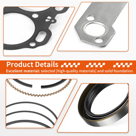 Zozoye EZGO 350cc installation arrow guide for correct piston orientation
