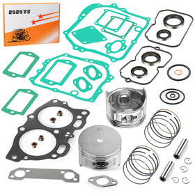 Zozoye EZGO 350cc rebuild kit packaging shows complete contents for compatibility