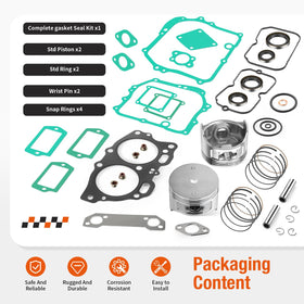 Zozoye EZGO 350cc ring set for precise compression and fit