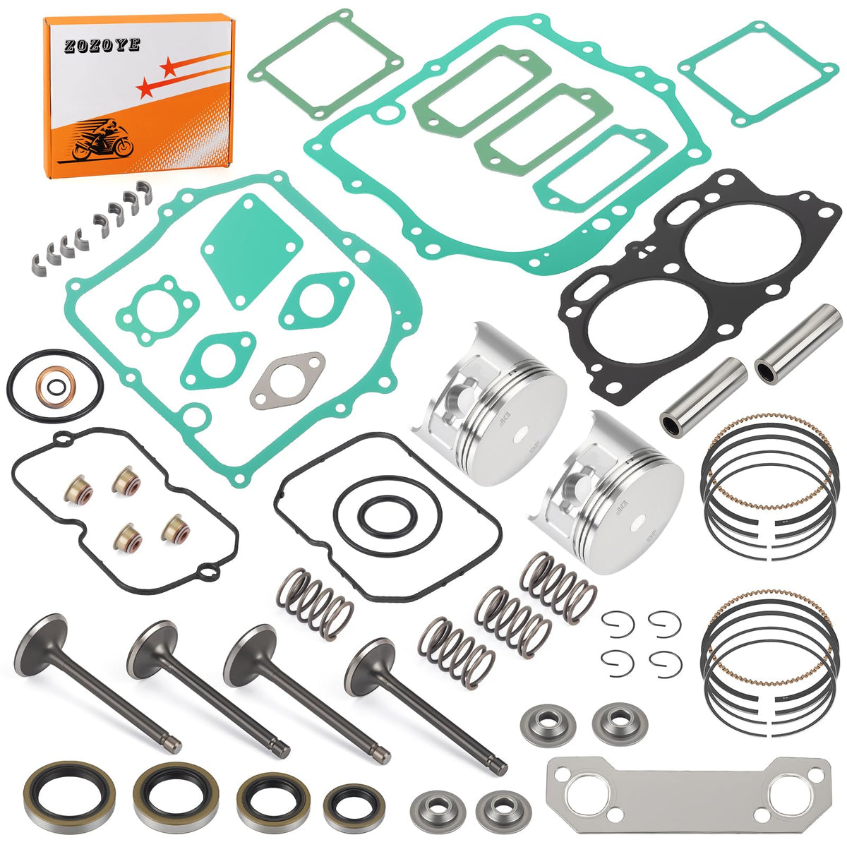 Zozoye EZGO 350cc valve spring retainers provide consistent tension