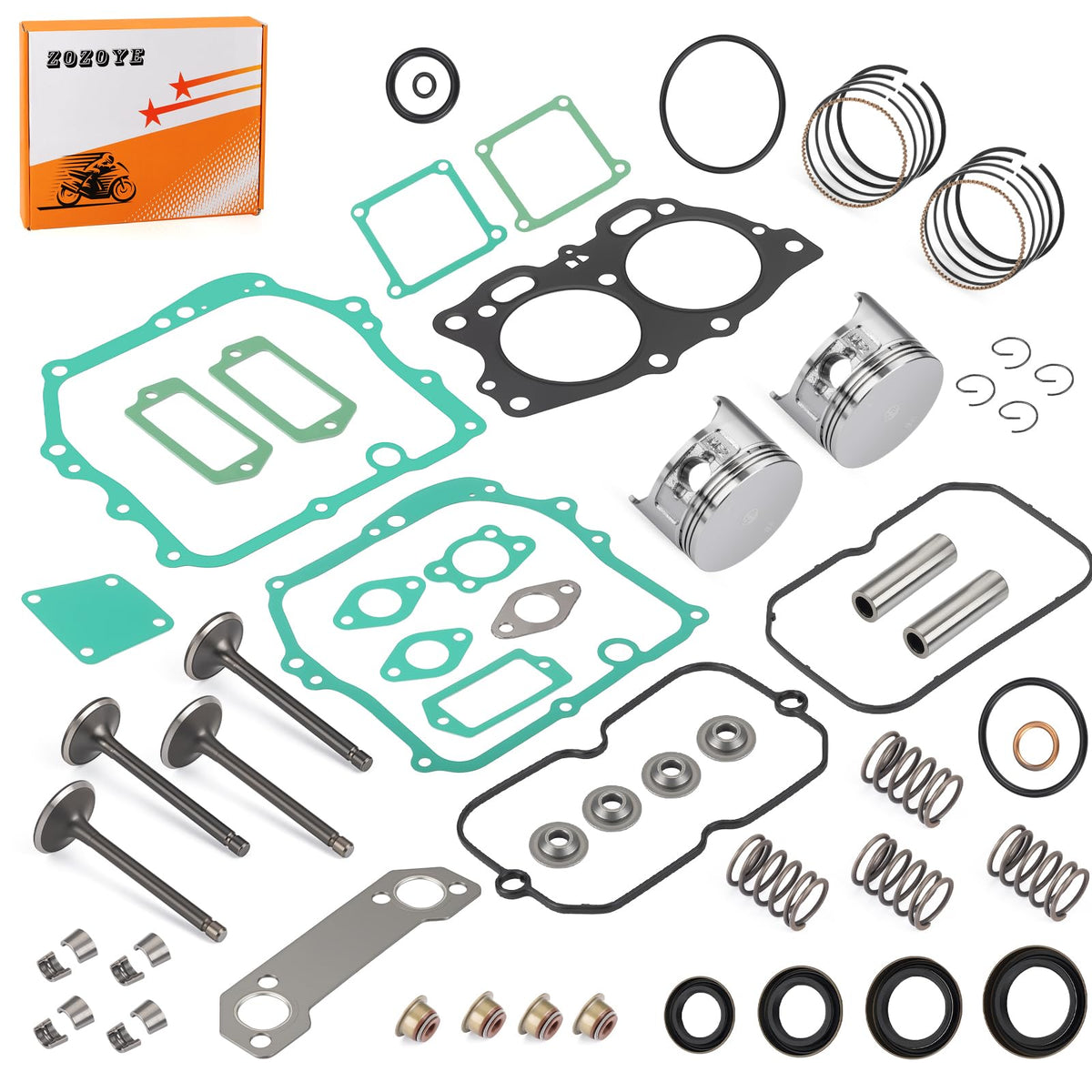 Zozoye EZGO 350cc wrist pin ensures secure piston connection.