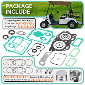 Zozoye EZGO engine top end kit enhances idle stability during use.