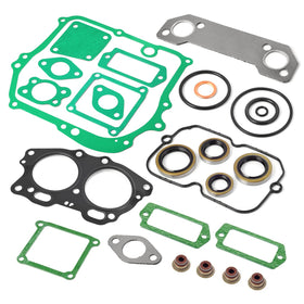 Zozoye EZGO Fuji Robin 350cc gasket seals laid out for full engine rebuild