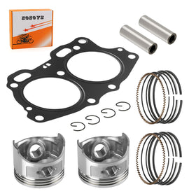 Zozoye EZGO Fuji Robin piston set front view for 1991–2008 TXT carts improves fit