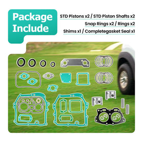 Zozoye EZGO Fuji Robin ring set demonstrates proper compression ring seating.