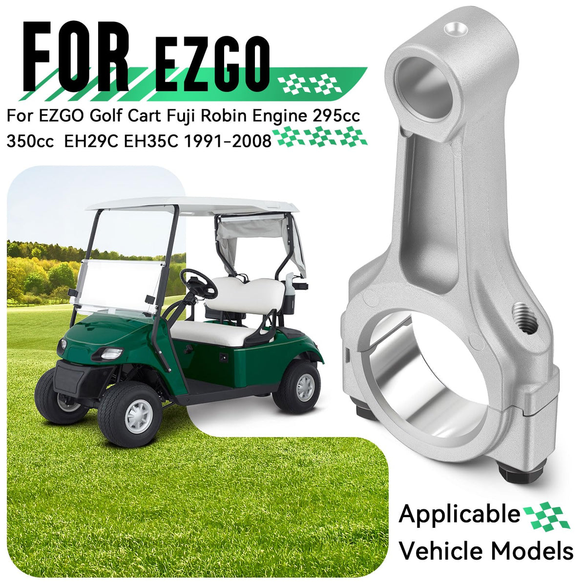 zozoye ezgo seals included four-pack for reliable con rod replacement