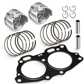 Zozoye EZGO snap rings secure piston components during operation