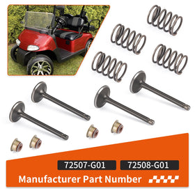 Zozoye EZGO valve kit seats ensuring tight seal for consistent compression