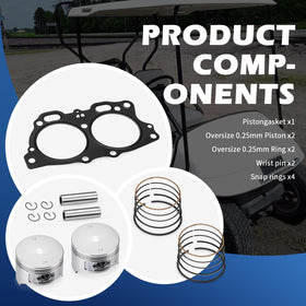 Zozoye EZGO wrist-pins-2x illustrate secure assembly for piston guidance.
