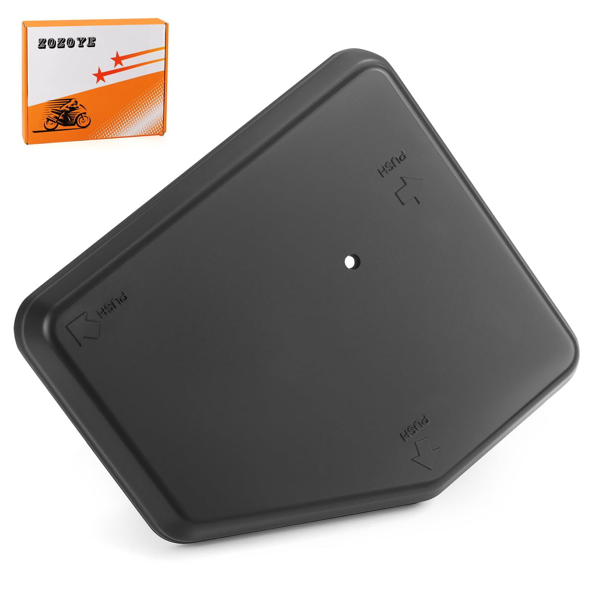 Zozoye Gas Club Car DS box cover front view protects engine area for 1992-2015 models.