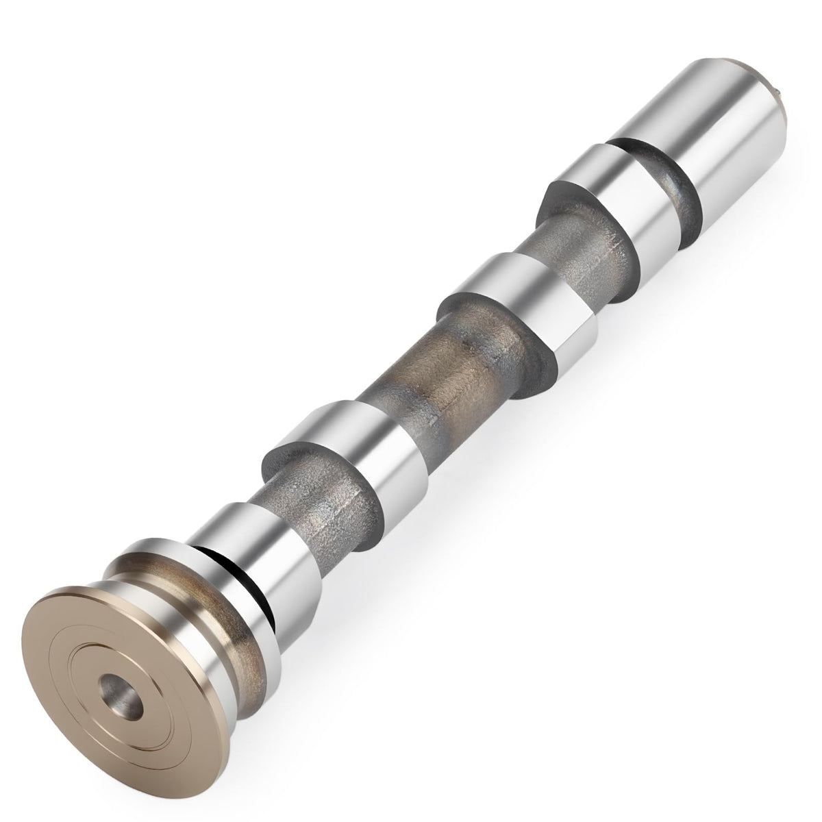 Zozoye heavy-duty camshaft front view highlighting rugged build for EZGO engines.