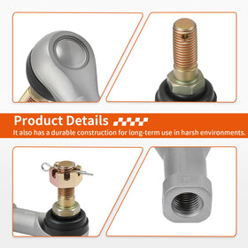 Zozoye included fasteners and pins for complete installation.