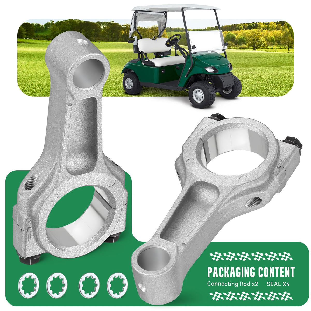 zozoye OEM 26606-G01 label confirms compatibility with EZGO model