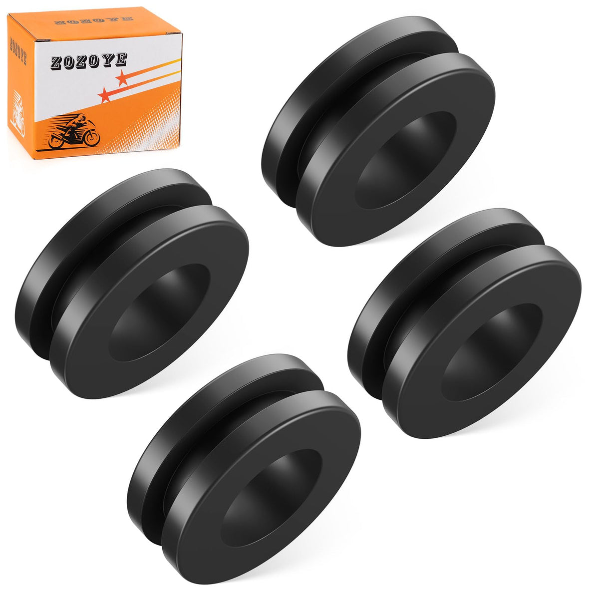 Zozoye four-pack fuel tank vent grommets, quick replacement option