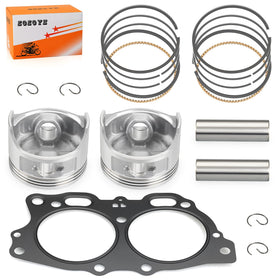 Zozoye piston gasket included visual highlights easy installation.