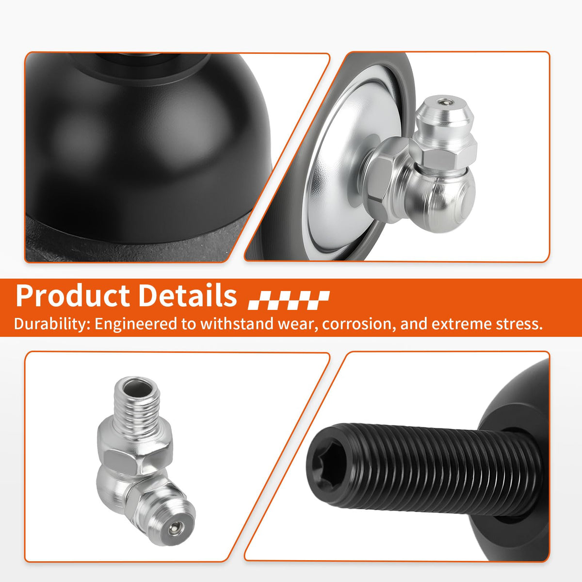 Low-speed steering improvement preview with Zozoye ball joint for EZGO Medalist