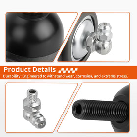 Low-speed steering improvement preview with Zozoye ball joint for EZGO Medalist