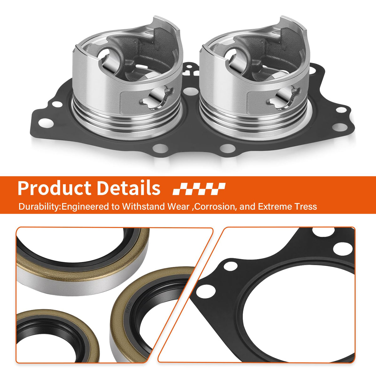 zozoye Top-end rebuild kit ready to install for EZGO EH29C maintenance.