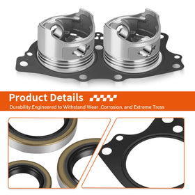 zozoye Top-end rebuild kit ready to install for EZGO EH29C maintenance.