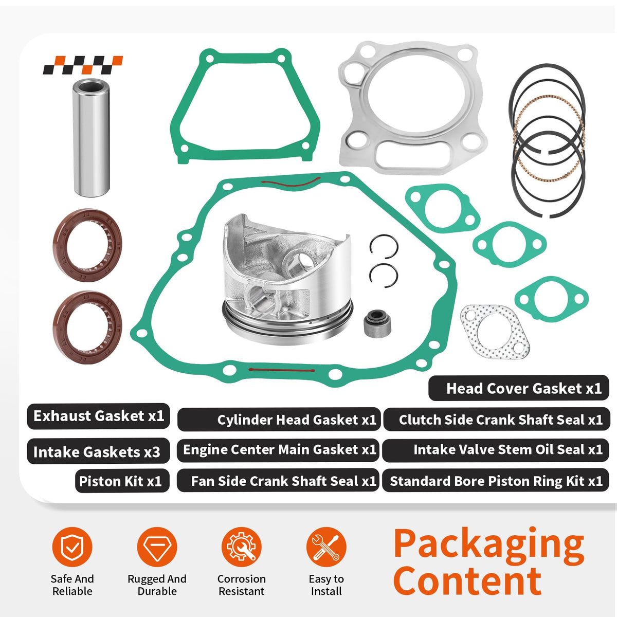 Zozoye fan-side crank shaft seal protects against leaks in Yamaha carts