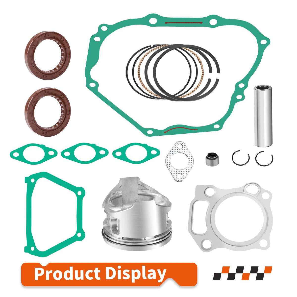Zozoye cylinder head gasket ensures a tight seal during rebuilds on Yamaha carts
