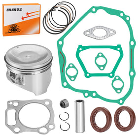 Zozoye Yamaha engine rebuild kit with piston rings for improved compression and endurance