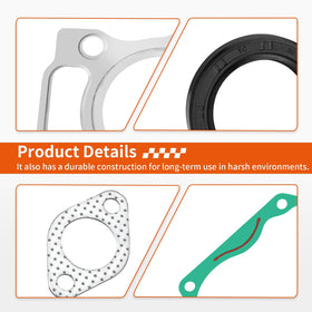 Zozoye exhaust gasket ensures sealing and smoother exhaust flow