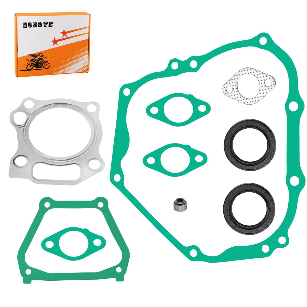 Zozoye intake gasket trio provides reliable intake sealing across cylinders