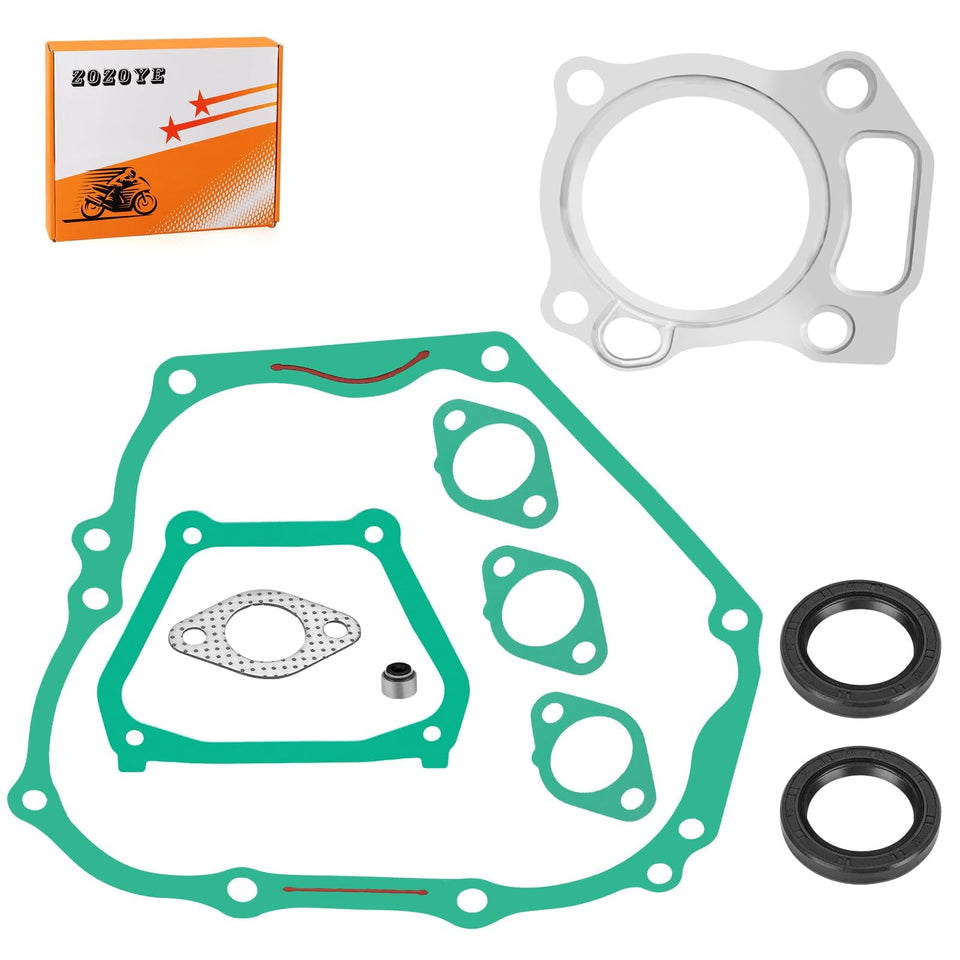 Zozoye Yamaha gasket kit open packaging with complete contents for easy maintenance