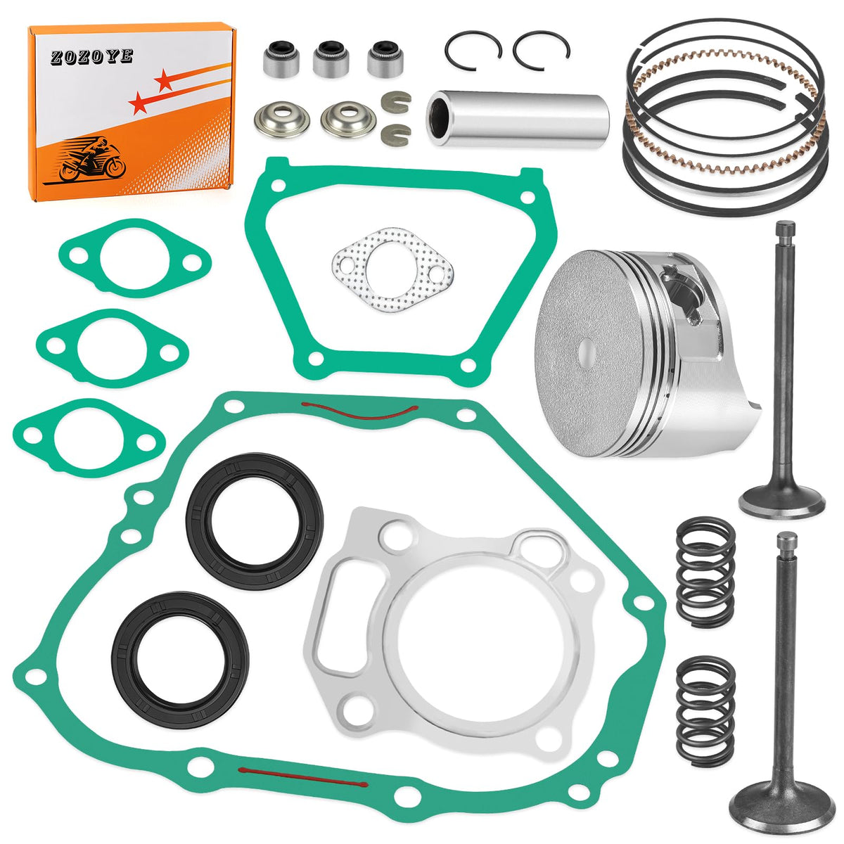 Zozoye Yamaha G11–G16–G20 top-end kit for a smoother engine rebuild