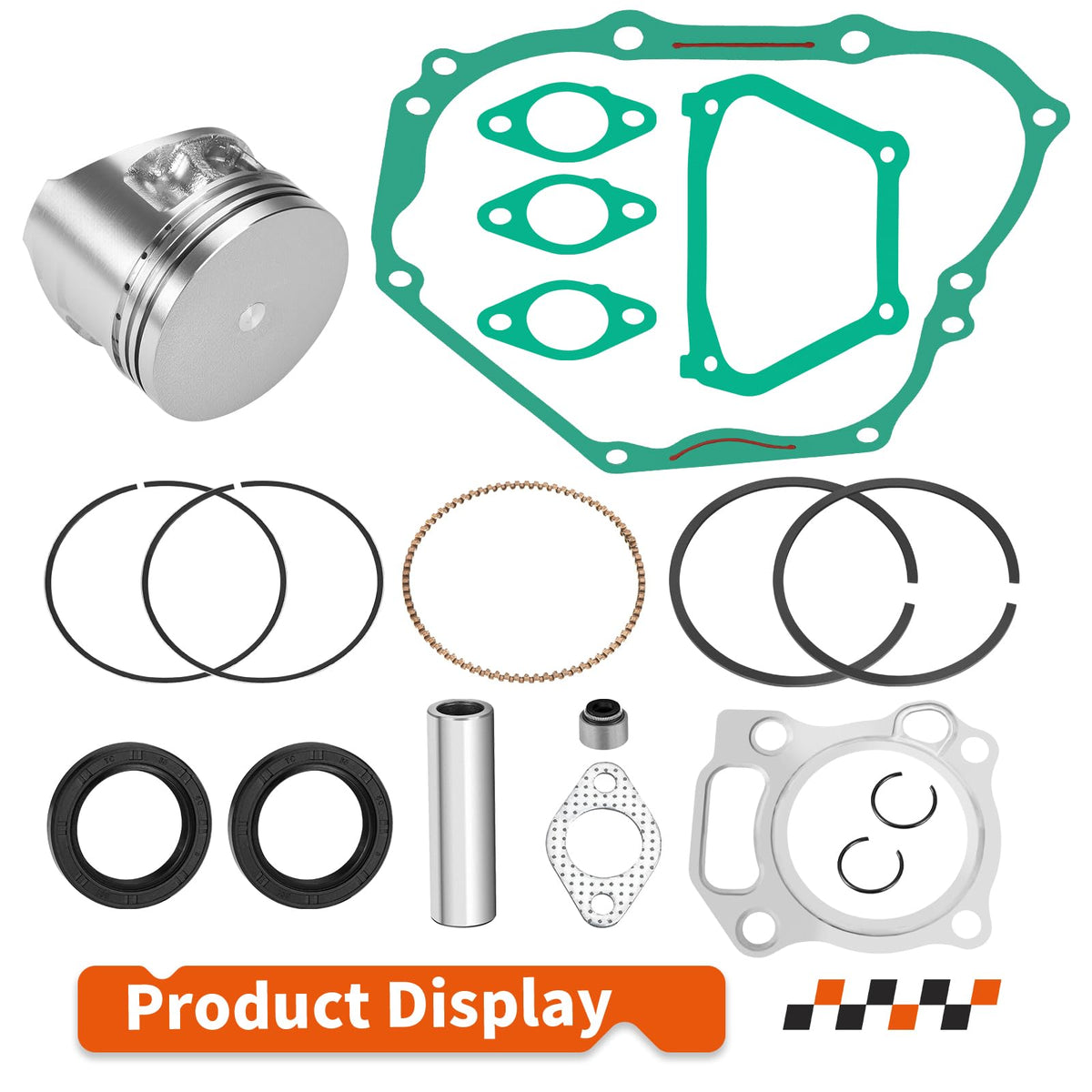Zozoye packaging shows complete Yamaha top-end kit with essential components