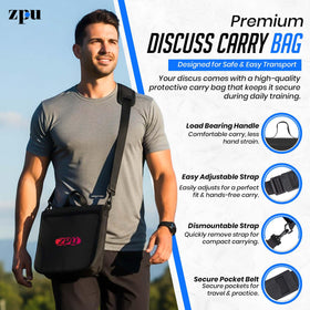 ZPU Discus Carrier two-discs storage shows space for dual discs