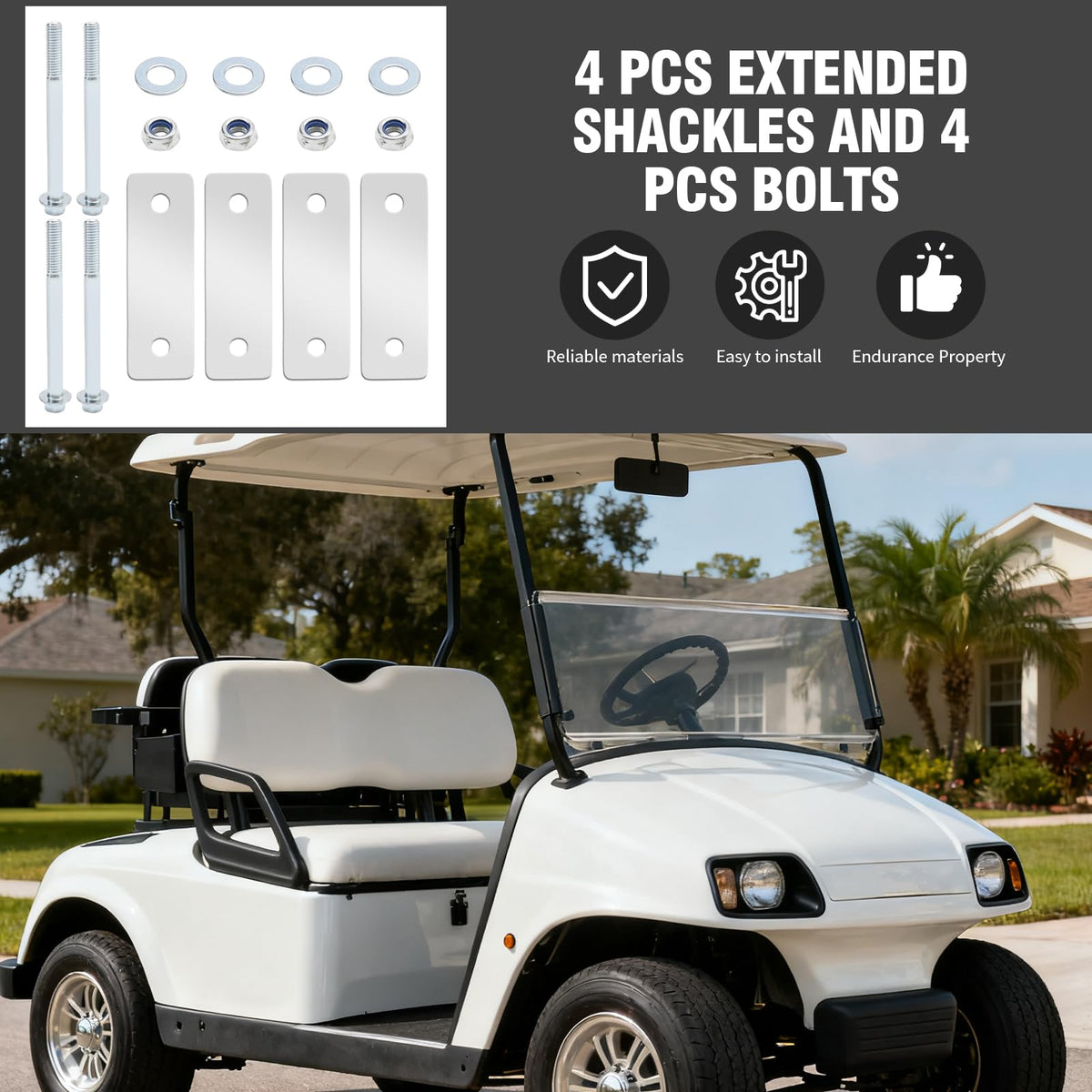 Zreneyfex four bolts ensure secure installation